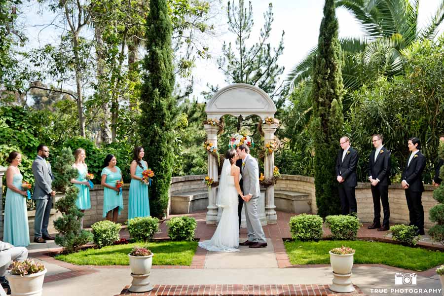 Turquoise Coral Wedding at The Prado 